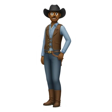 caballo con pantalon sticker