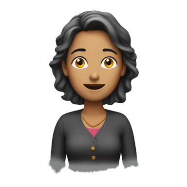 Una mujer sorprendida  sticker