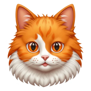 polka dots cat sticker