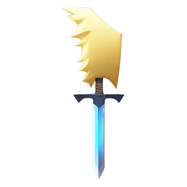 cloud strife buster sword sticker