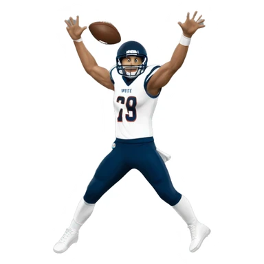 Brock Purdy throwing a touchdown sticker