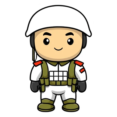 Russian soldier sticker