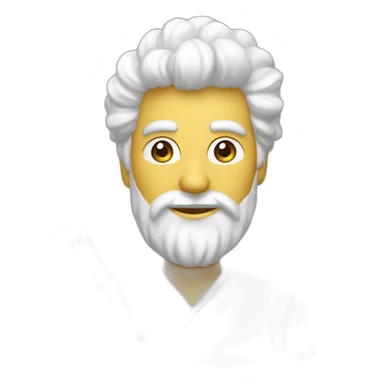 Pinceau blanc sticker