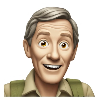 Kenneth Williams camping sticker