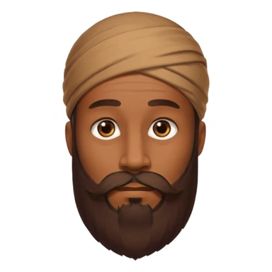 Guy with a really long beard sticker