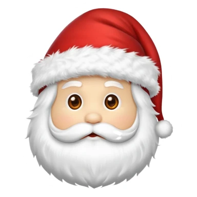 A cute Santa hat  sticker