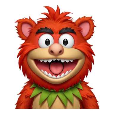 animal from the muppets sticker