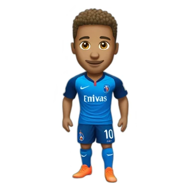 Neymar jouer a la play sticker