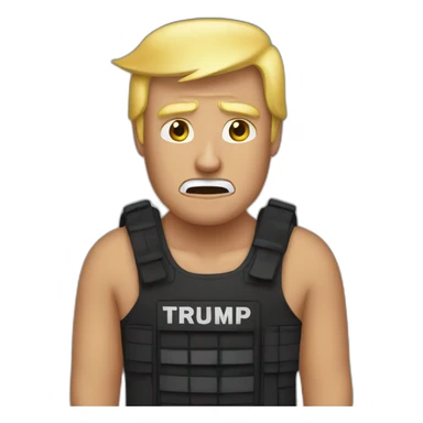 donald-trump-arrested sticker