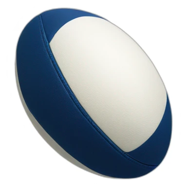 Rugby ball sticker
