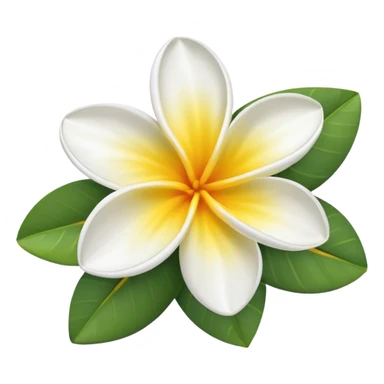 Frangipani sticker