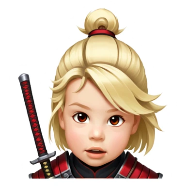 Fierce Samurai sticker