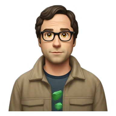 The big bang Theory leonard sticker