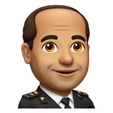 abdelfattah el sisi sticker