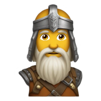 Gimli le nain sticker