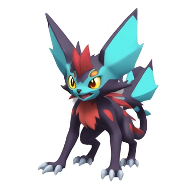 Noivern-Torracat-Zoroark full body sticker