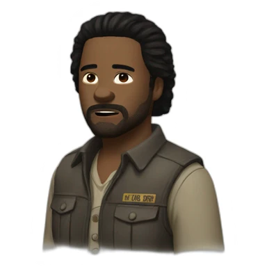 eugene porter the walking dead  sticker