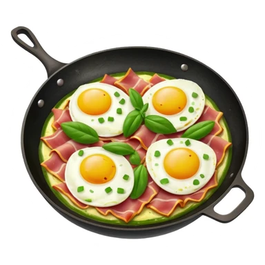 Huevos verdes con jamon sticker