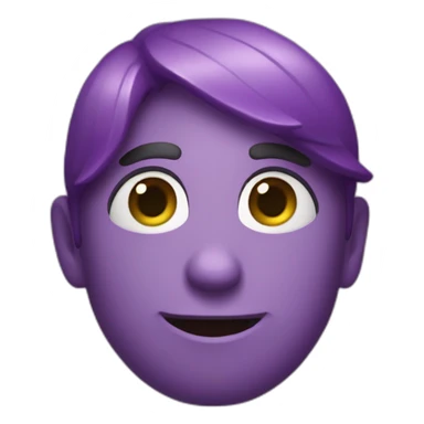 Cogumelo roxo sticker