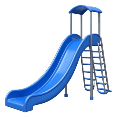 Small playground slide sticker