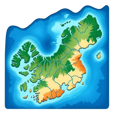 Finlandmap sticker