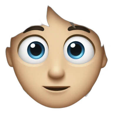 Regarde avec un yeux sticker