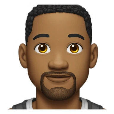 will smith realistic sticker