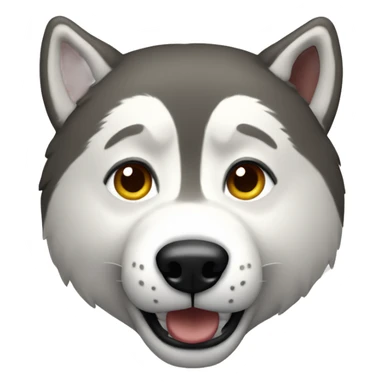 Uw husky sticker
