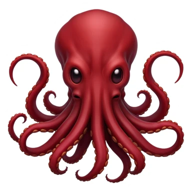 DarkRed The Mind Flayer without face sticker