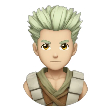 Senku dr stone sticker