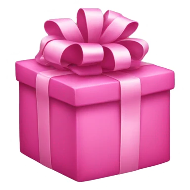 Pink presents sticker