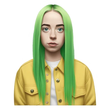billie eilish shirt sticker