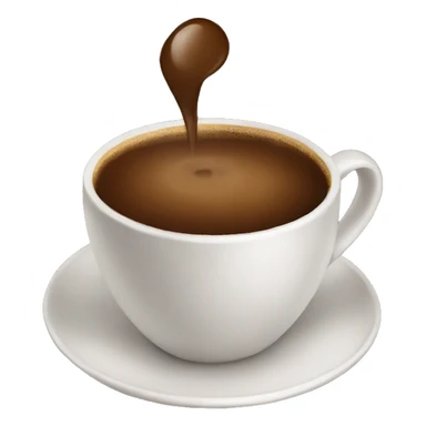 a cup of cofee sticker