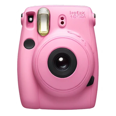 instax 12 pink sticker