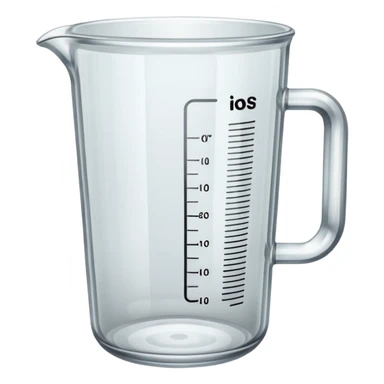 glass measuring cup sticker