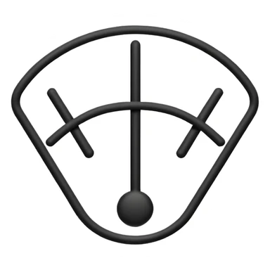 wifi single black line signal sticker