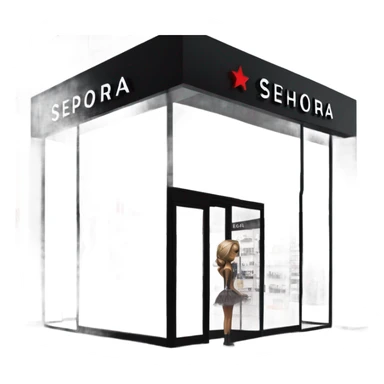 Front of sephora sticker