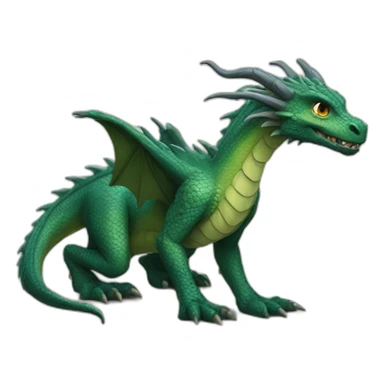 dragon creature e liard sticker