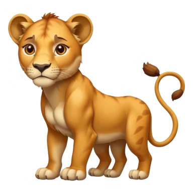 lioness sticker