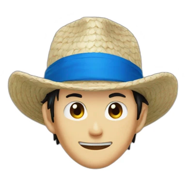 one piece ace hat sticker