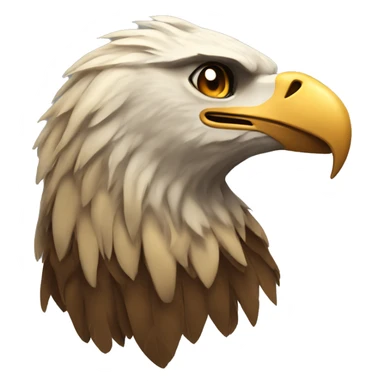 eagle with lion head sticker