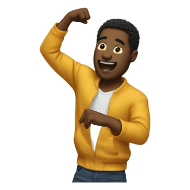 Buddy dancing sticker