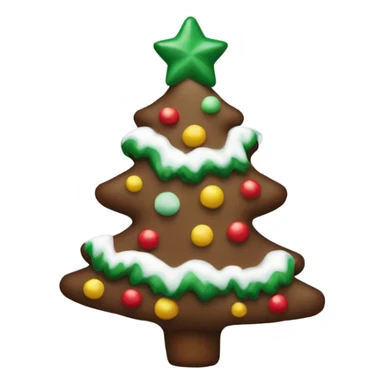 Little Debbie Christmas tree sticker