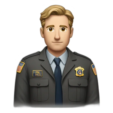 FBI agent Carl Hanratty sticker