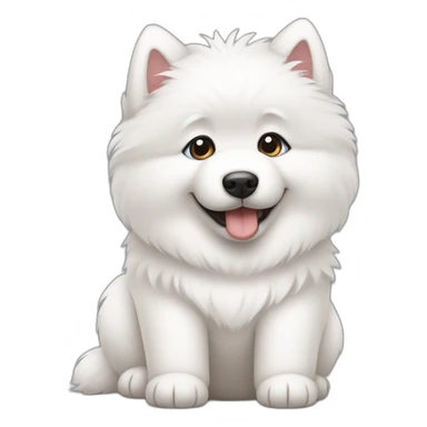 Baby samoyede sticker
