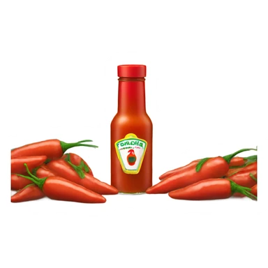 One of Sriracha sauce sticker