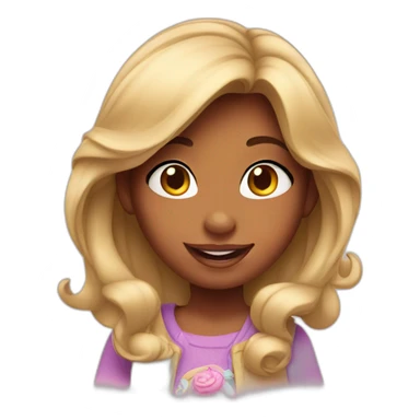 young-girl-in-disney-world sticker