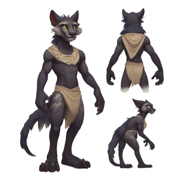  anthro modern vernid full body by LiLaiRa sticker
