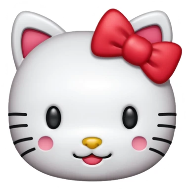 As un emoji de Hello Kitty más echo emoji  sticker
