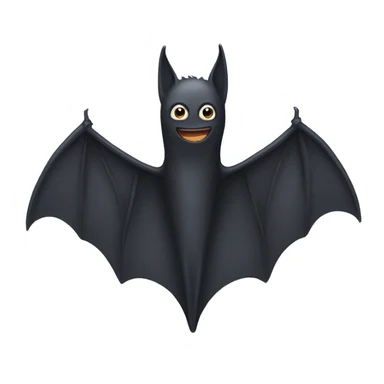 bat wings sticker